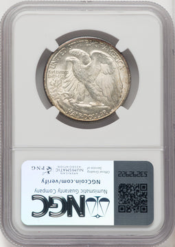 1947-D 50C Walking Liberty Half Dollar NGC MS67 (771672012)
