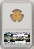 1911 $2.50 Indian Quarter Eagle NGC MS62 (771656077)
