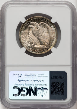 1945-S 50C Walking Liberty Half Dollar NGC MS67 (771207026)