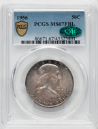 1956 50C FL CAC Franklin Half Dollar PCGS MS67
