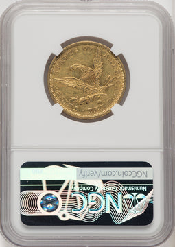 1845-O $10 RPD Liberty Eagle NGC AU58 (771813024)