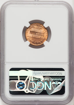 1980-D 1C RD Lincoln Cent NGC MS68