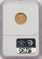 1915 $2.50 Indian Quarter Eagle NGC MS62 (506444089)