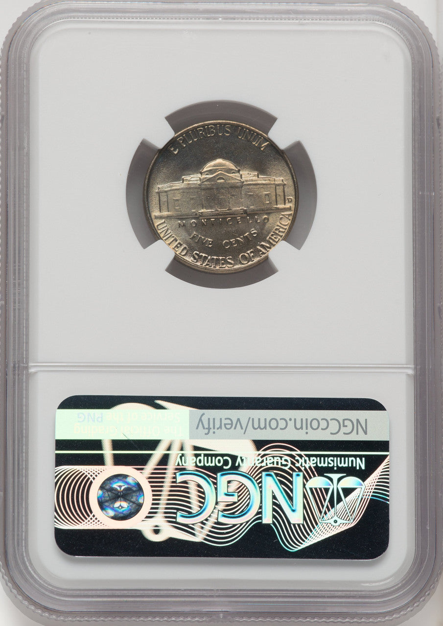 1946-D 5C FS Jefferson Nickel NGC MS67+