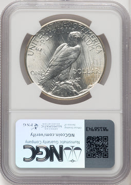 1934 Peace Dollar NGC MS65 (771124078)