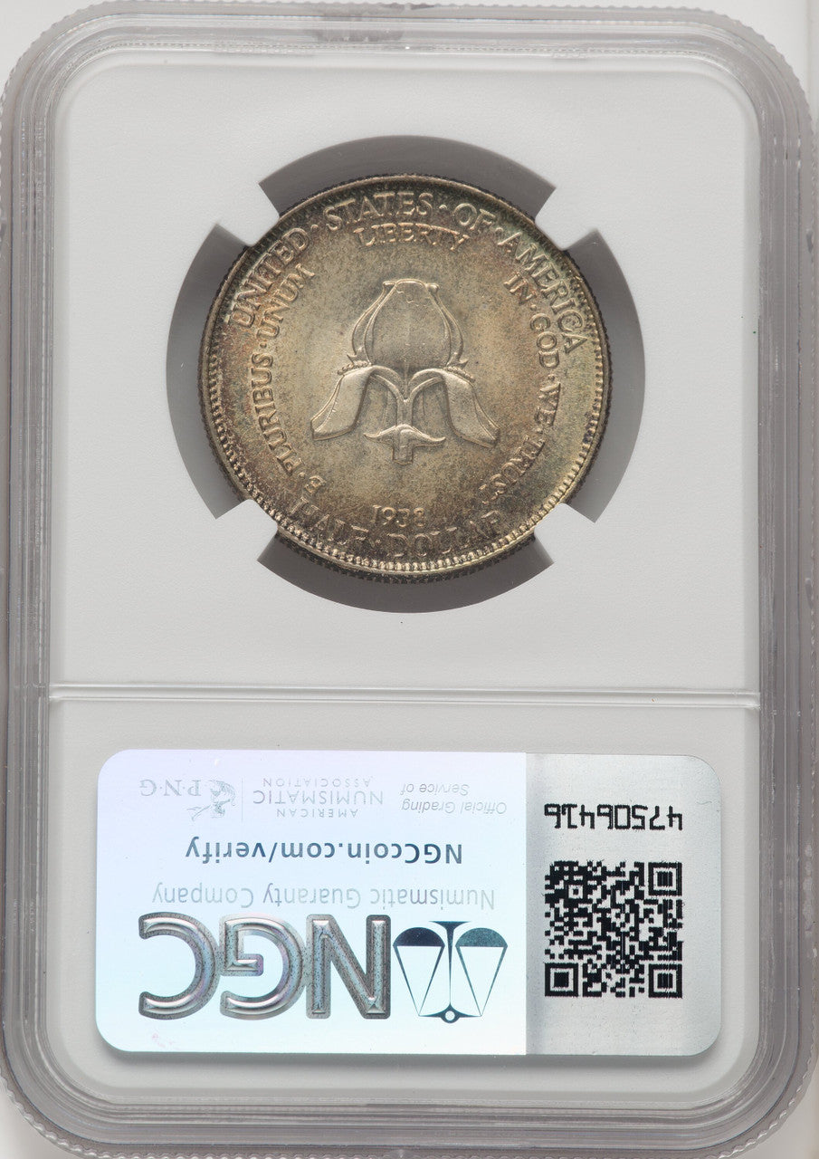 1938 50C New Rochelle Commemorative Silver NGC MS67 (771656085)