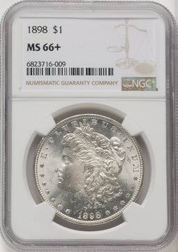 1898 Morgan Dollar NGC MS66+ (771656041)