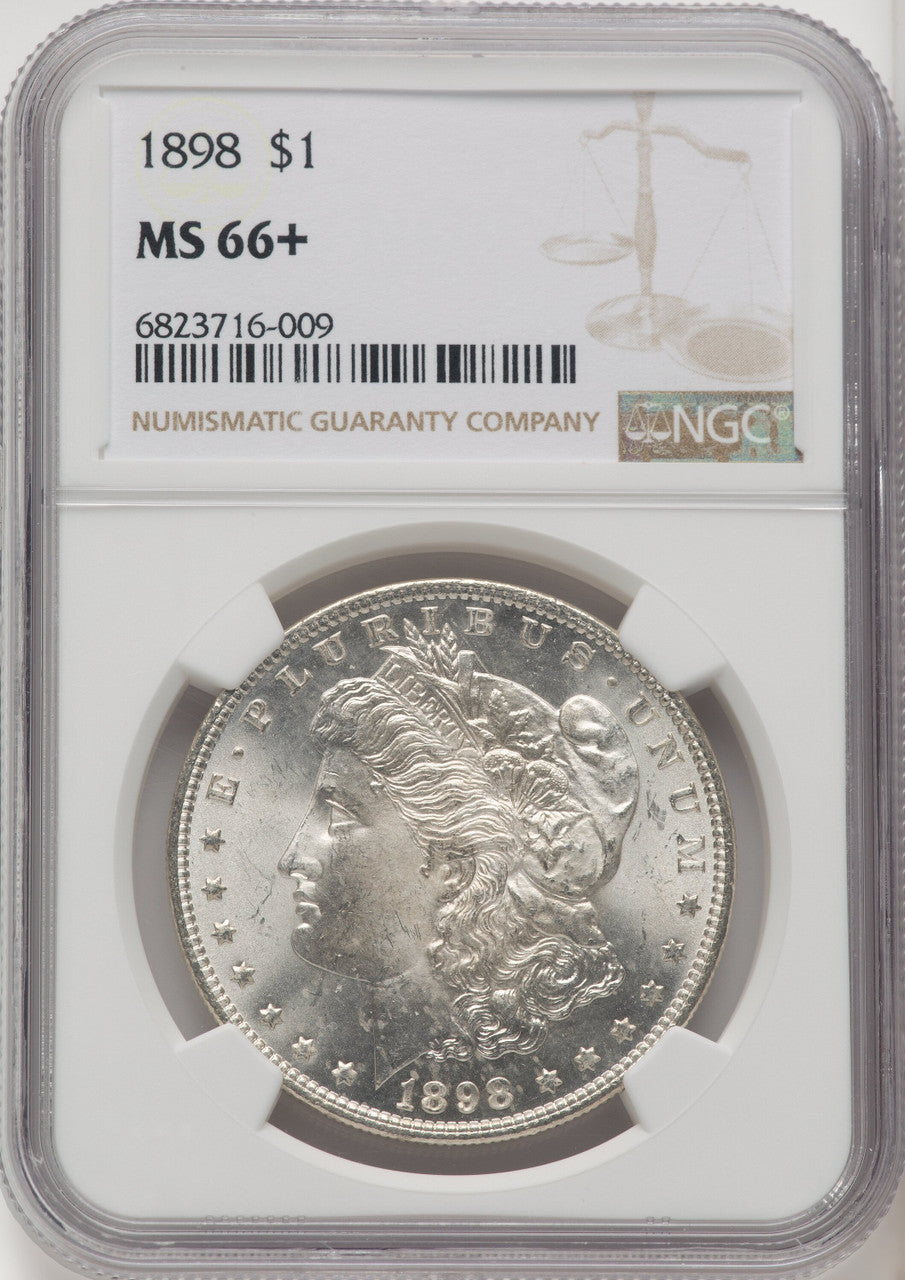 1898 Morgan Dollar NGC MS66+ (771656041)