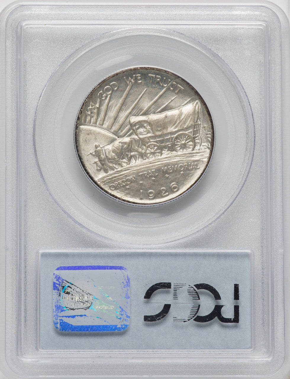1926 50C Oregon CAC Commemorative Silver PCGS MS67
