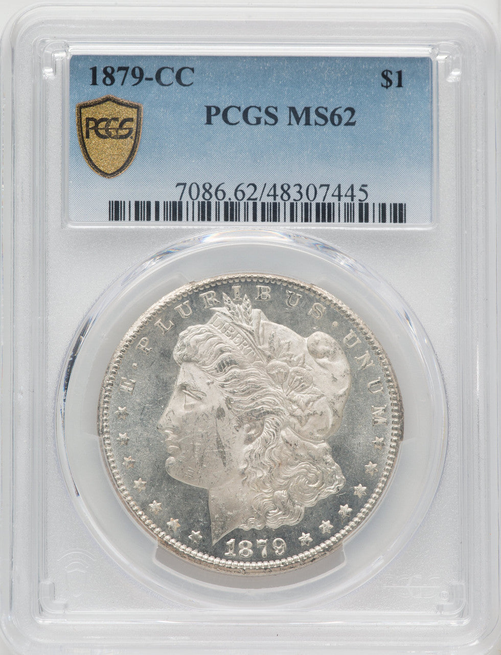 1879-CC Morgan Dollar PCGS MS62