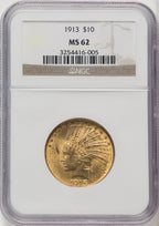 1913 $10 Indian Eagle NGC MS62 (771656081)