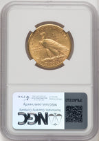 1911-D $10 CAC Indian Eagle NGC AU58