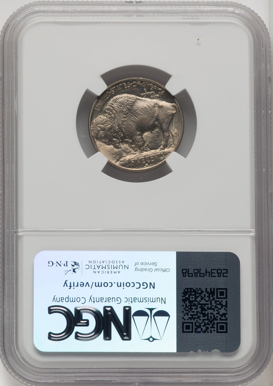 1913-D Type One 5C Buffalo Nickel NGC MS67 (770406001)