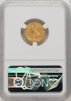 1911-D $2.50 Indian Quarter Eagle NGC MS62 (771477001)