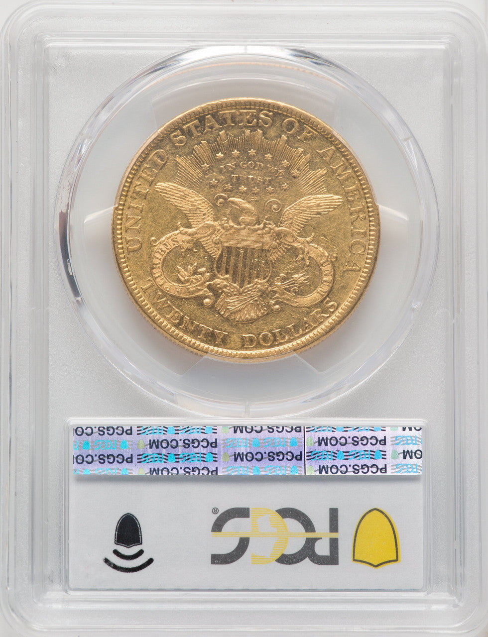 1892 $20 Liberty Double Eagle PCGS AU55