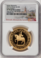 2023 Gold British Monarchs Coin King Charles I NGC PF70 UCAM