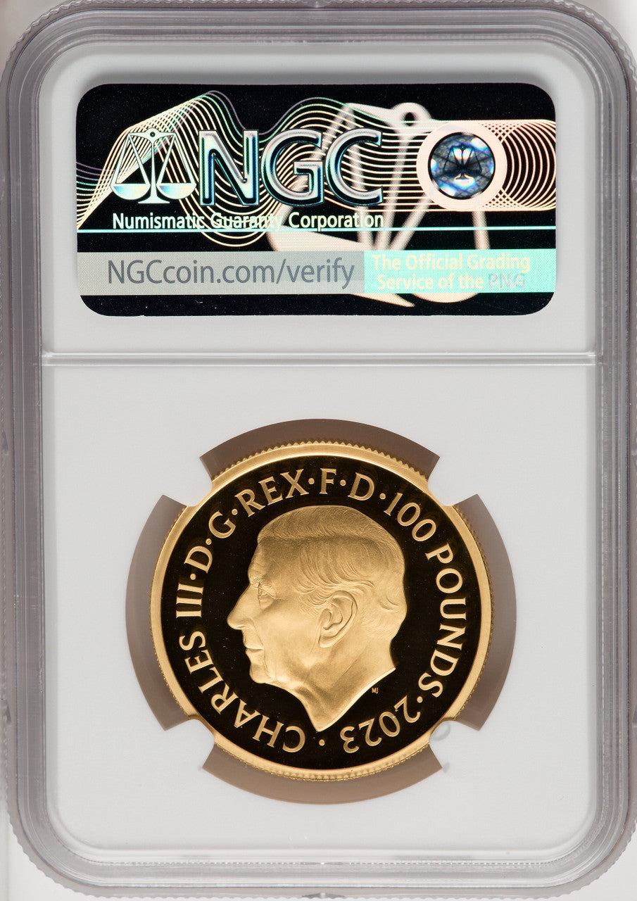2023 Gold British Monarchs Coin King Charles I NGC PF70 UCAM