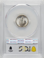 1929-D 10C FB CAC Mercury Dime PCGS MS67