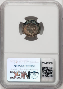 1877 10C Proof Seated Dime NGC PR66