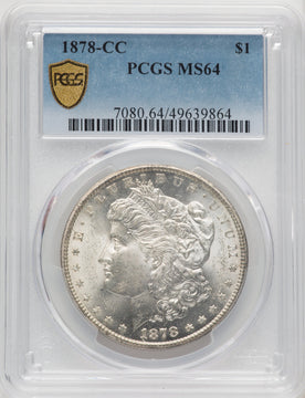 1878-CC Morgan Dollar PCGS MS64 (769215004)