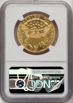 1804 $10 BD-1 Early Eagle NGC AU55