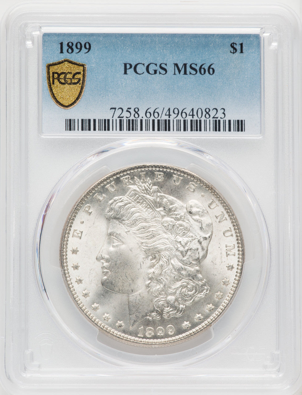 1899 Morgan Dollar PCGS MS66 (771767002)