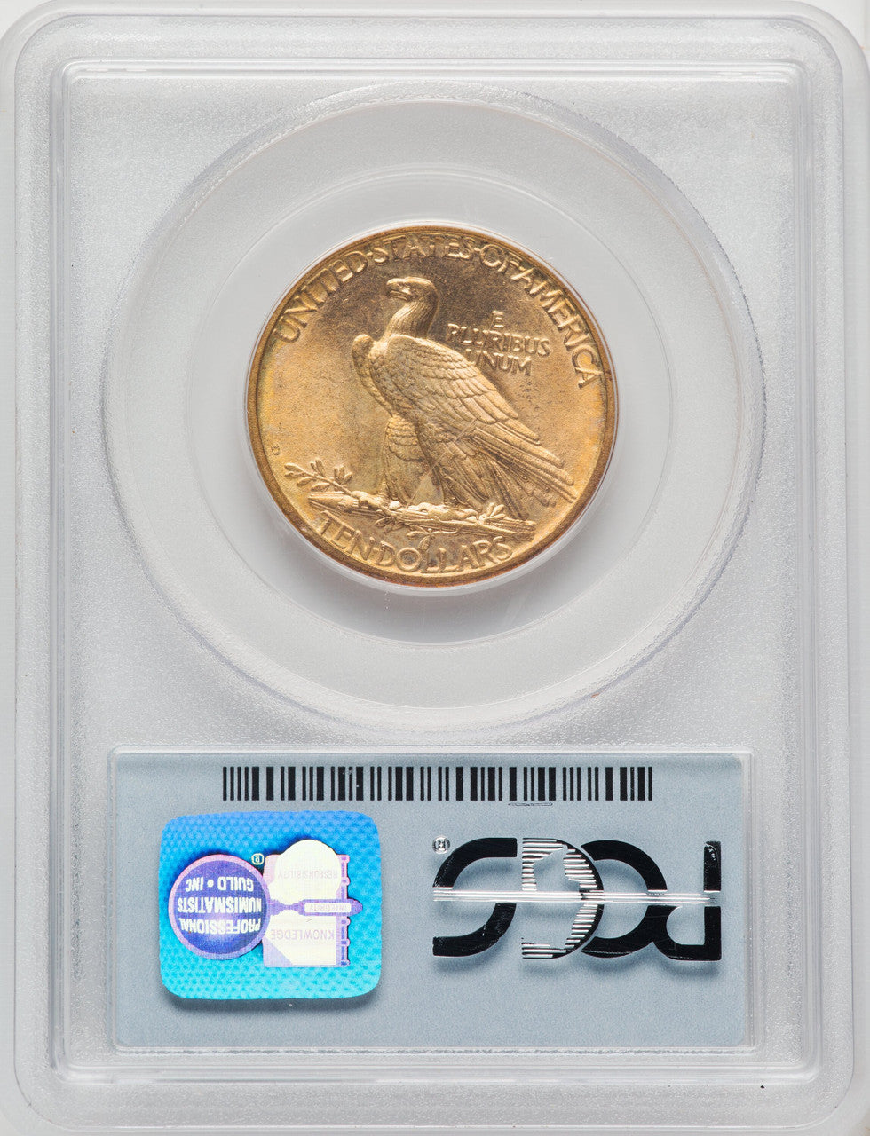 1908-D $10 NO MOTTO Indian Eagle PCGS MS64 (771404001)