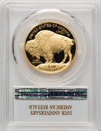 2016-W $50 One-Ounce Gold Buffalo 10th Anniversary PCGS PR70 (771879003)