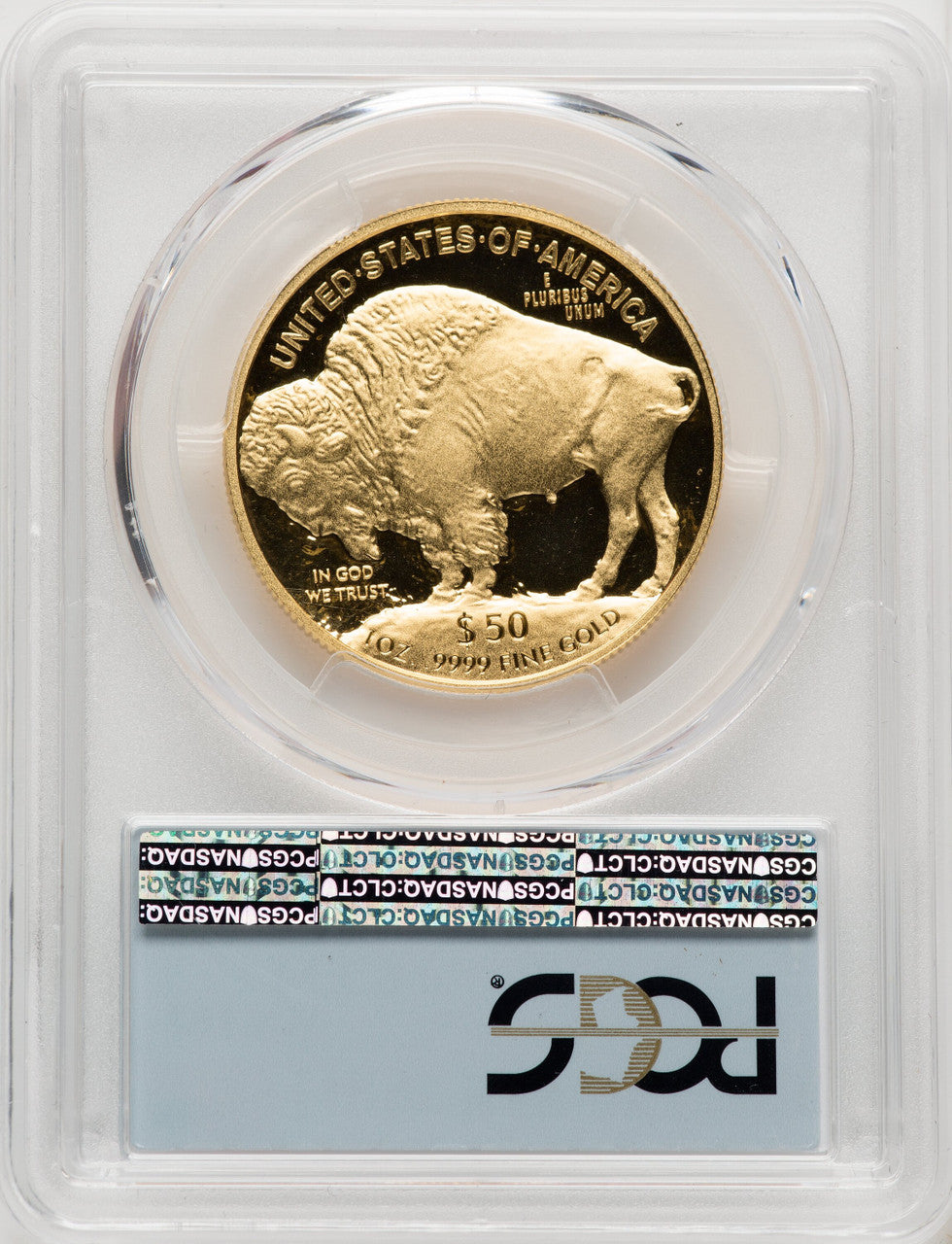 2017-W G$50 Buffalo First Day of Issue PCGS PR70 (506708004)