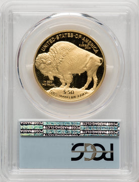 2019-W $50 One-Ounce American Buffalo .9999 Fine Gold First Strike PCGS PR70 (506708001)