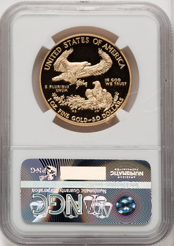 2016-W $50 One-Ounce Gold Eagle 30th Anniversary Ed Moy NGC PF70