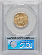 2010 $10 Quarter-Ounce Gold Eagle First Strike FS Flag PCGS MS70 (504884019)
