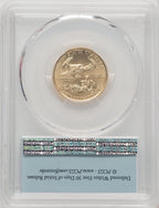 2020 $10 Quarter Ounce Gold Eagle First Strike FS Flag PCGS MS70
