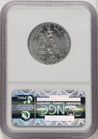 2008-W $50 Half-Ounce Platinum Eagle Burnished Brown Label NGC MS70
