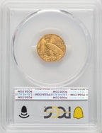 1929 $2.50 CAC Indian Quarter Eagle PCGS MS64+