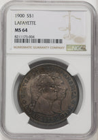 1900 Lafayette Dollar Commemorative Silver NGC MS64 (769285043)