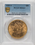 1903-S $20 Liberty Double Eagle PCGS MS64+