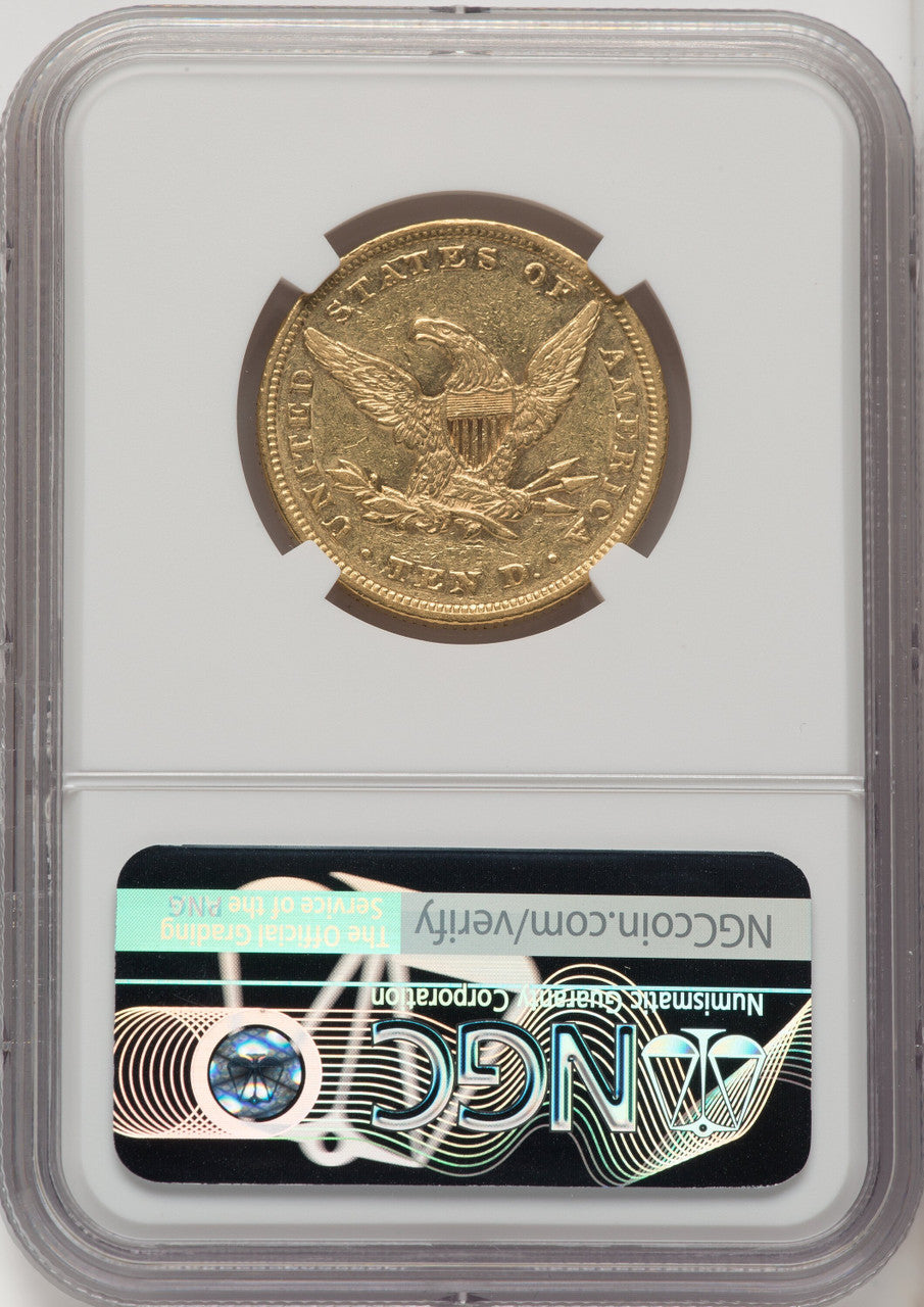 1849 $10 Liberty Eagle NGC AU53 (771918005)