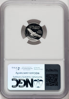 1997-W $10 Tenth-Ounce Platinum Brown Label NGC PF70 (768384080)