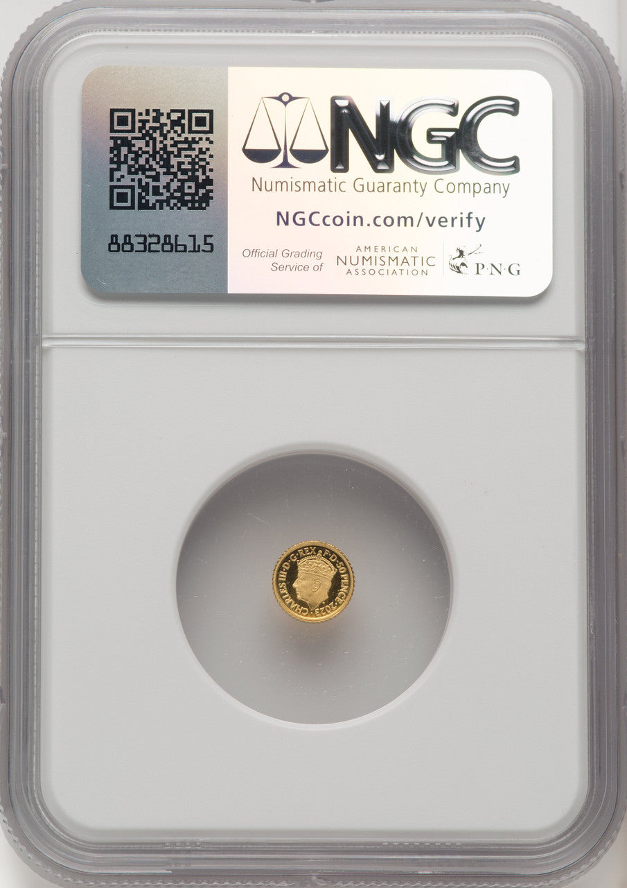 2023 1/40oz G. Britain King Charles III Coronation NGC PF70UCAM