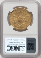 1857-S $20 Liberty Double Eagle NGC XF45 (771041005)