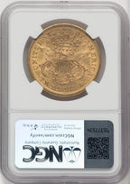 1868-S $20 Liberty Double Eagle NGC AU55 (771041011)