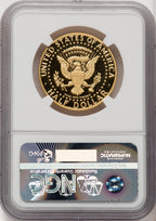 2014-W 50C Kennedy Gold 50th Anniversary Mike Castle Proof Kennedy Half Dollar NGC PR70 (771766017)