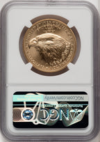 2023-W Burnished Gold Eagle 1 oz FDI NGC MS70 Kenneth Bressett
