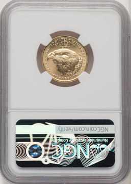 2023 Gold Eagle 1/4 oz Kenneth Bressett Red Book NGC MS70