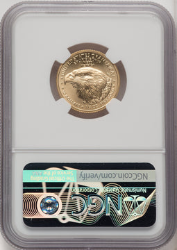 2023 Gold Eagle 1/4 oz ER Anna Cabral NGC MS70
