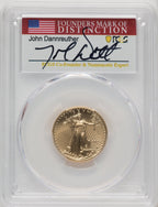 2023 Gold Eagle 1/4 oz FDI John Dannreuther PCGS MS70