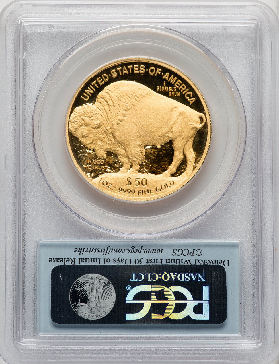 2011-W $50 One-Ounce Gold Buffalo PCGS PR70 (506708030)
