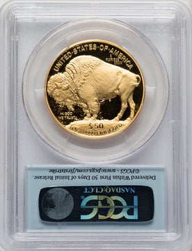 2006-W $50 One-Ounce Gold Buffalo First Strike PCGS PR70 (506708024)