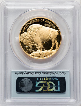 2006-W $50 One-Ounce Gold Buffalo .9999 Fine Gold PCGS PR70 (506708023)